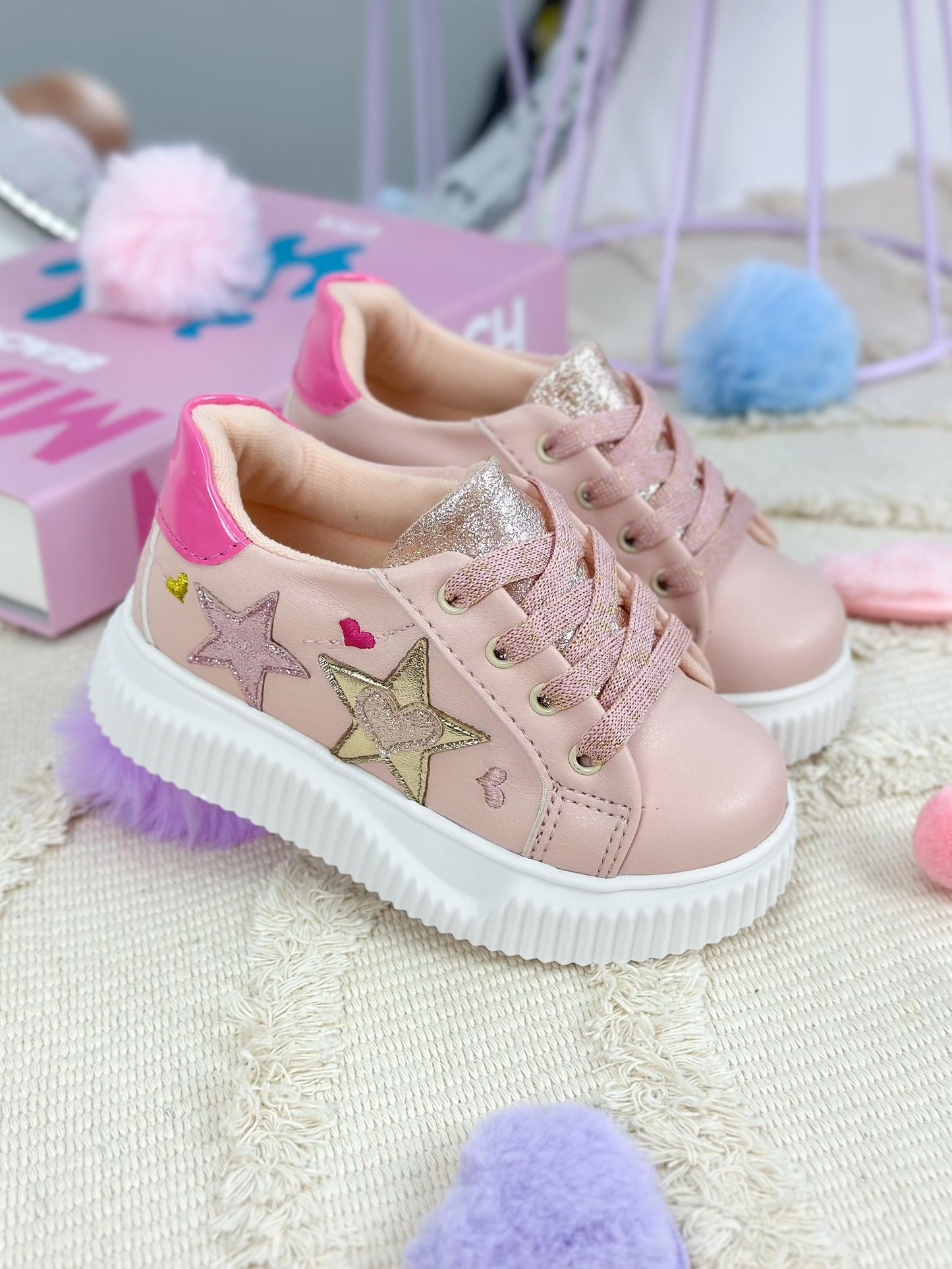 😍Tenis👟love star NIÑA👧