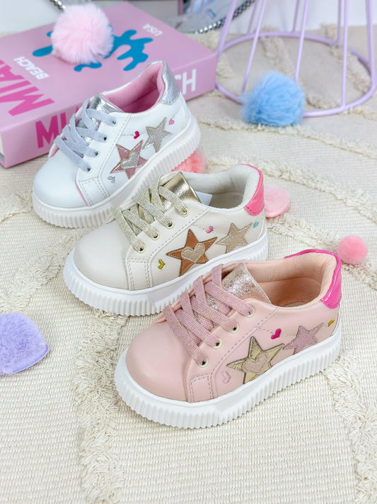 😍Tenis👟love star NIÑA👧